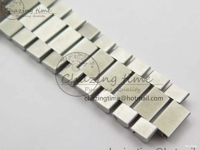 MiroTime 0307 Neat Day-Date 40mm 228239 BP New Dial Version 904 SS RG Stick Markers Dial on SS President Bracelet A 2819